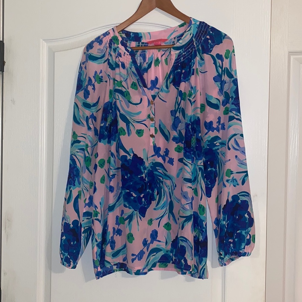Lilly Pulitzer Silk Top